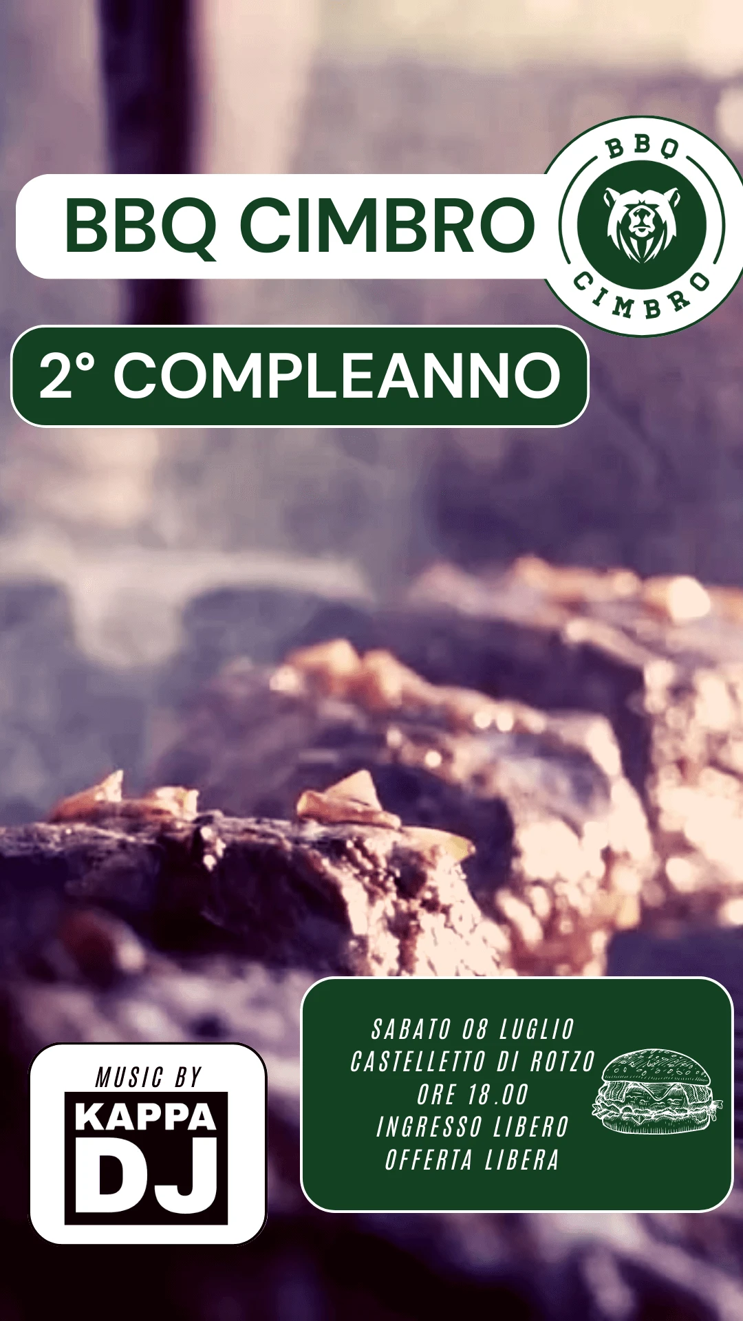 2° Compleanno BBQ Cimbro